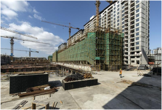 上海正在建设的住宅楼